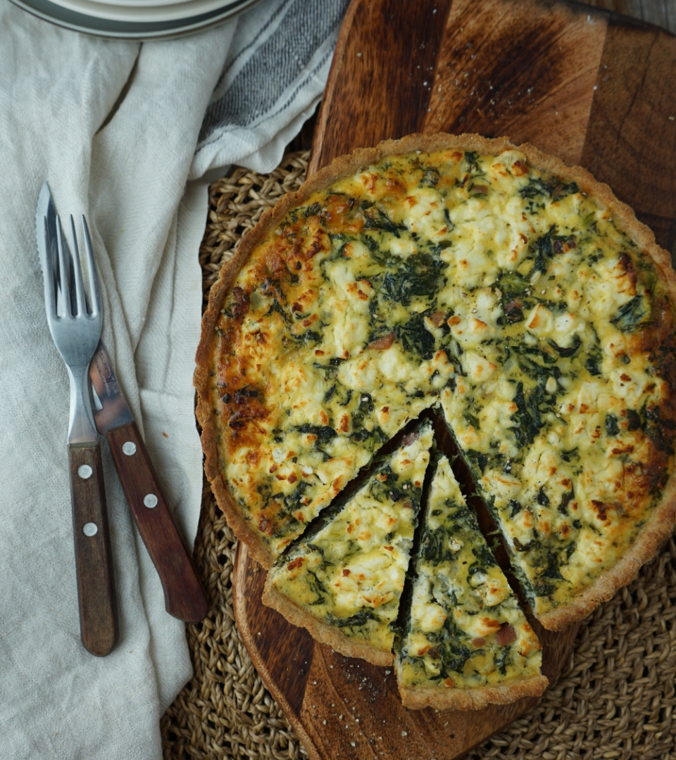 Spinat Feta Quiche — Veatalissima